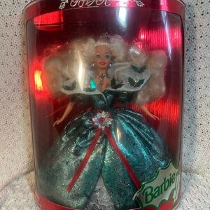 1995 holiday Barbie Christmas special edition.